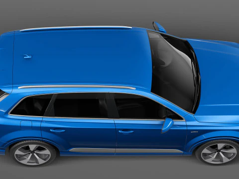 Audi Q7 2016 3D Model