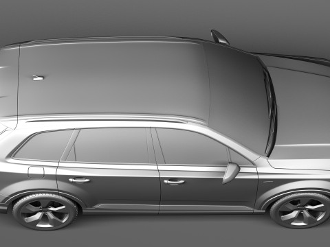 Audi Q7 2016 3D 모델