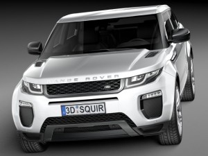 Range Rover Evoque 5-door 2016 3D 模型