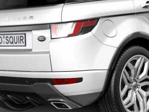 Range Rover Evoque 5-door 2016 3D 模型