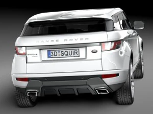 Range Rover Evoque 5-door 2016 3D Model