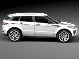 Range Rover Evoque 5-door 2016 3D 模型