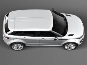 Range Rover Evoque 5-door 2016 3D 模型