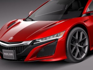 Acura NSX 2016 3D Model
