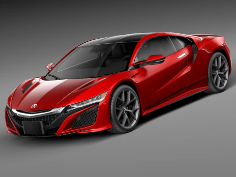 Acura NSX 2016 3D Model