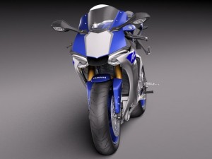 Yamaha YZF R1 2015 3D Model