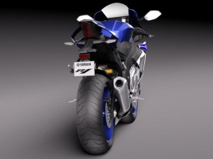 Yamaha YZF R1 2015 3D Model