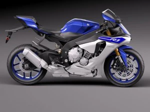 Yamaha YZF R1 2015 3D Model