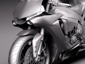 Yamaha YZF R1 2015 3D Model