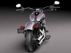 Harley Davidson Softail Slim 2015 3Dモデル
