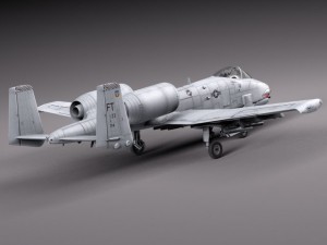 A10 Thunderbolt Fairchild Republic 3D मॉडल
