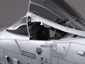 A10 Thunderbolt Fairchild Republic 3D मॉडल