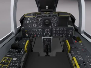 A10 Thunderbolt Fairchild Republic 3D Model