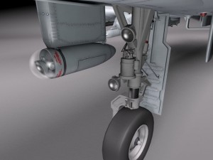 A10 Thunderbolt Fairchild Republic 3D मॉडल