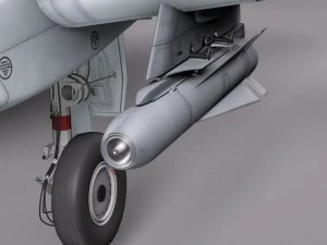 A10 Thunderbolt Fairchild Republic 3D Model