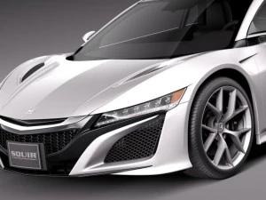 Honda NSX 2016 3D Model