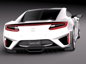 Honda NSX 2016 Modello 3D