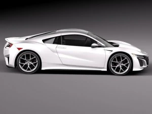 Honda NSX 2016 3D Model