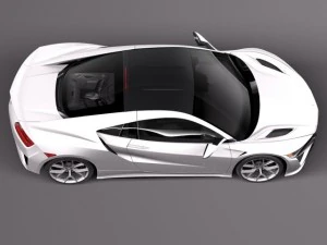 Honda NSX 2016 3D Model