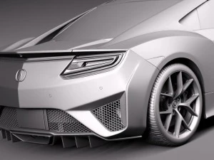 Honda NSX 2016 3D Model
