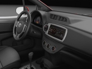 Toyota Yaris SE Hatchback 5-door 2015 Modelo 3D