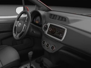 Toyota Yaris SE Hatchback 5-door 2015 3D Model