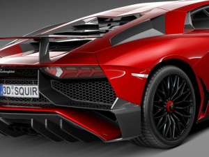 Aventador LP750 4 SV 2016 Modelo 3D