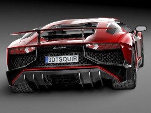 Aventador LP750 4 SV 2016 Modelo 3D