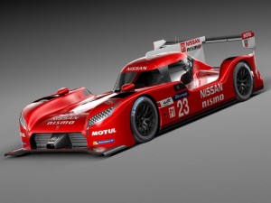 Nissan GTR LM Nismo Race Car 2015 3D Model