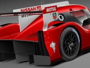 Carro de corrida Nissan GTR LM Nismo 2015 Modelo 3D