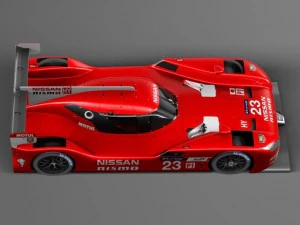 Carro de corrida Nissan GTR LM Nismo 2015 Modelo 3D