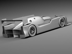 Nissan GTR LM Nismo Race Car 2015 Modelo 3D