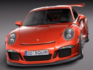 Porsche 911 GT3RS 2016 3D Model