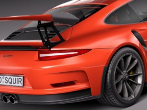 Porsche 911 GT3RS 2016 Model 3D