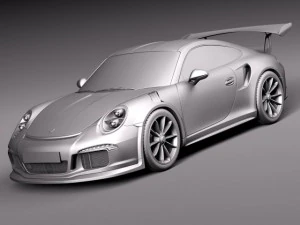 Porsche 911 GT3RS 2016 3D Model