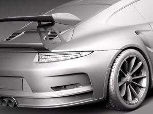 Porsche 911 GT3RS 2016 Model 3D