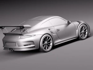Porsche 911 GT3RS 2016 3D Model