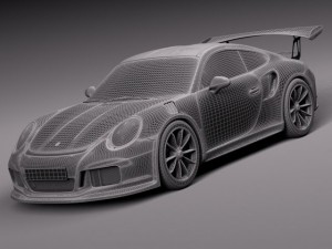 Porsche 911 GT3RS 2016 Model 3D