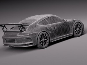 Porsche 911 GT3RS 2016 Model 3D