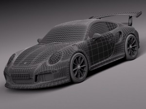 Porsche 911 GT3RS 2016 Model 3D