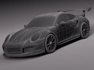 Porsche 911 GT3RS 2016 3D Model