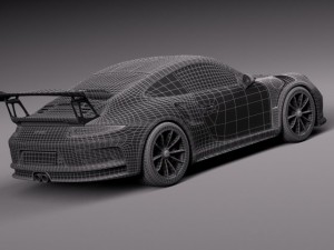 Porsche 911 GT3RS 2016 Model 3D