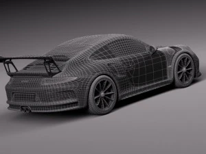 Porsche 911 GT3RS 2016 3D Model