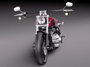 Harley Davidson Softail Breakout 2015 3D-Modell