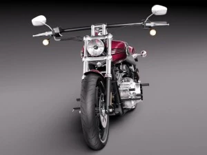 Harley Davidson Softail Breakout 2015 3D Model