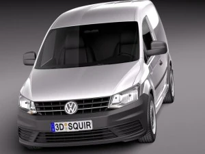 Volkswagen Caddy Cargo Van 2016 3D Model