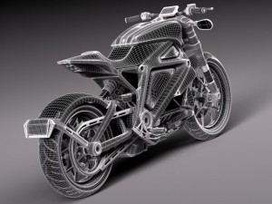 Harley Davidson Project Livewire 3Dモデル