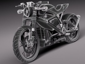 Harley Davidson Project Livewire 3Dモデル