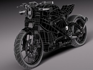 Harley Davidson Project Livewire 3Dモデル