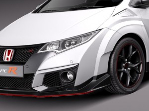 Honda Civic Type R 2016 Model 3D